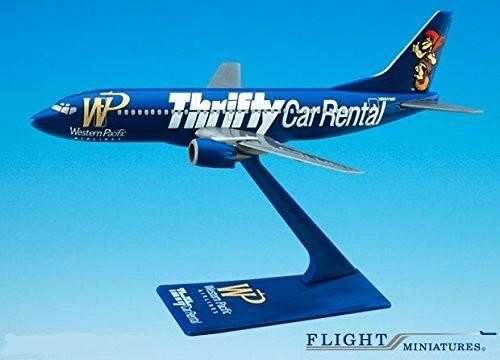 Western Pacific 737-300 Airplane Miniature Model Plastic Snap-Fit 1:200 Part# ABO-73730H-400