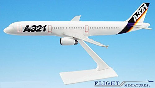 Airbus Demo (87-05) A321-200 Modelo de avión en miniatura Ajuste a presión de plástico 1:200 Parte # AAB-32100H-001