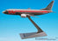 Western "Bare Metal" 737-300 Avion Miniature Modèle Plastique Snap-Fit 1:200 Pièce # ABO-73730H-004