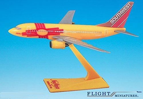 Southwest New Mexico 737-700 Airplane Miniature Model Plastic Snap Fit 1:200 Part# ABO-73770H-005