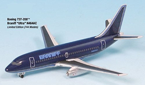 Avión Miniatura Braniff Ultra N464AC Boeing 737-200 1:500 Parte # A015-IF5732007