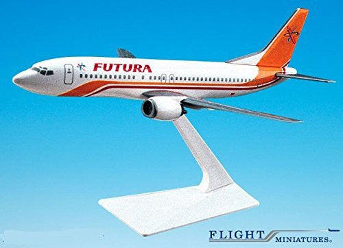 Futura 737-400 Airplane Miniature Model Snap Fit Kit 1:185 Part# ABO-73740G-006