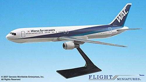 World Air Network Boeing 767-300 Avion Miniature Modèle Plastique Snap Fit 1:200 Part # ABO-76730H-011
