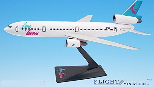 Aerolyon DC-10 Avion Miniature Modèle Snap Fit Kit 1:250 Part # ADC-01000I-020