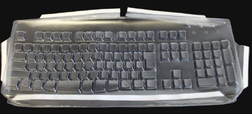 Cubierta de teclado antimicrobiano Biosafe para Acekey ACK-260A, mantiene fuera la suciedad, polvo, líquidos y contaminantes - Teclado no incluido - Parte # 26E707