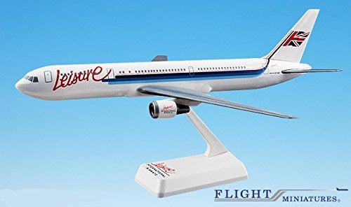 Leisure International 767-300 Modelo de avión en miniatura Plástico Snap Fit 1:200 Parte # ABO-76730H-013