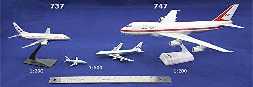 New York Air 737-300 Airplane Miniature Model Snap Fit Kit 1:180 Part# ABO-73730F-014