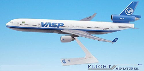 VASP MD-11 Avión Miniatura Modelo Plástico Snap Fit 1:200 Part#AMD-01100H-020