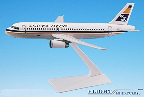 Chipre Airways A320-200 Avión Miniatura Modelo Plástico Snap-Fit 1:200 Parte # AAB-32020H-026