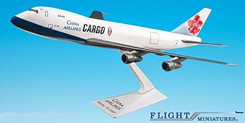 China Airlines Cargo Flight Airplane Miniature Model Plastic Snap-Fit