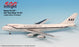 SAS "Knut Viking" SE-DFZ 747-200 Modelo de avión en miniatura Metal fundido a presión 1:500 Parte # A015-IF5742003