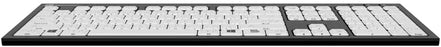 Logickeyboard Braille 6 points PC Nero Slim Line Clavier Compatible avec Windows 7-11# LKB-Braille-BJPU-US