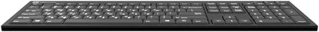Logickeyboard Hand Sign Keyboard Nero PC Compatible with Windows 7-11# LKB-Hand-BJPU-US