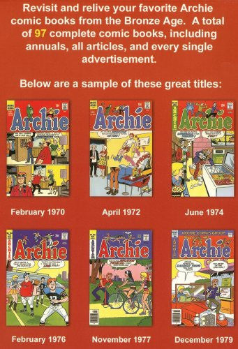 Archie Comic Books - Serie de la Edad de Bronce en DVD-ROM (1970 a 1979)