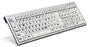 LogicKeyboard Large Print PC USB Wired Keyboard Slim for Visually Impaired