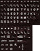 Large Print English Keyboard Stickers (Lexan® Polycarbonate Material, 3M® Adhesive) for the Visually Impaired