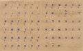 Keyboard Stickers, Overlays, Labels: Transparent Russian Cyrillic
