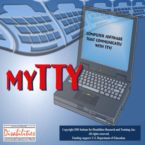 LAN myTTY 3.0 Software Phone System for 4 Seats & 4 Lines Computer Servers Deaf and Hearing Impaired Individuals for Windows Only