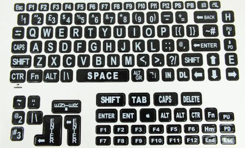 Laptop Keyboard Stickers