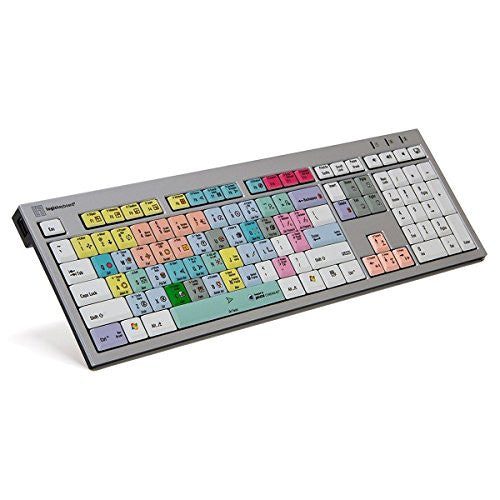 Logickeyboard Maxon Cinema4D Slim Line PC Keyboard | Shortcut Keyboard for Maxon Cinema 4D Studio - LKBU-CN4DA-AJPU-US