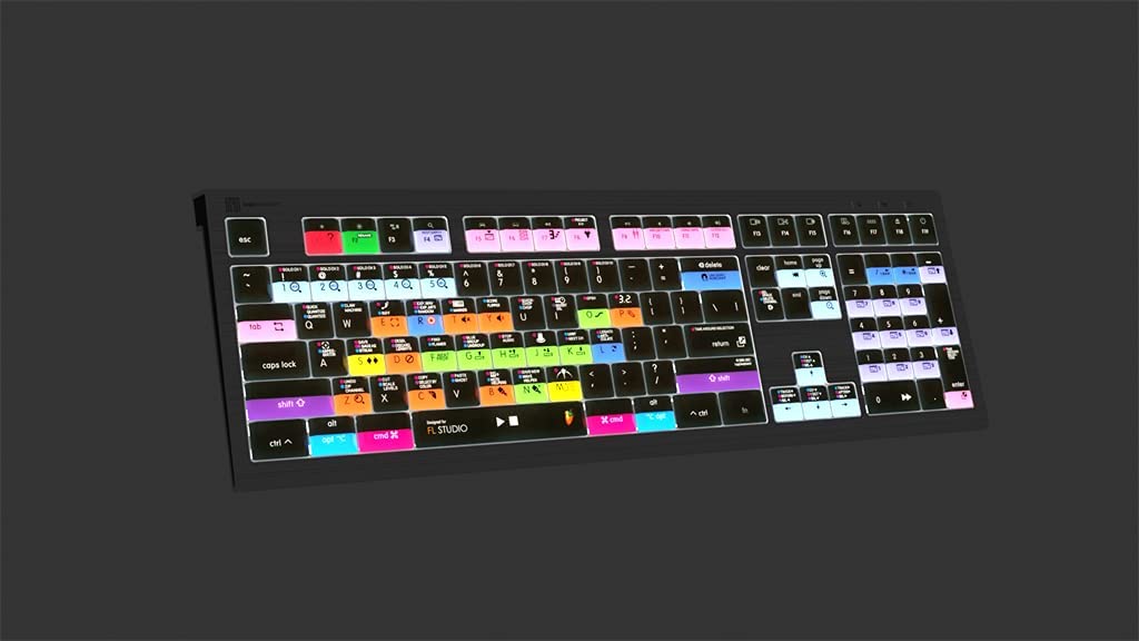 Logickeyboard Image-Line FL Studio 20 Astra 2 Backlit Keyboard — AramediA