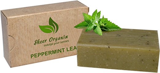 Certified Organic Sheer Organix Rejuvenative Herbal Soap Handmade in the USA, 4 oz. / 113g