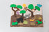 Handmade - Forest Habitat Story Board (16" x 1" x 12") - Made by Women Artisans