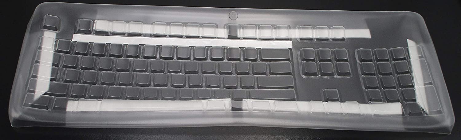 PROTECTCOVERS Keyboard Skin for HP SK-2015 Keyboard US Layout Keyboard Cover with Double Sided Tape for Permanent Protection and Secure Fitting
