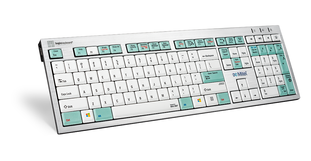 LogicKeyboard Designed for Mitel InAttend Telecom - PC Keyboard - Part: LKBU-CMG-AJPU-US