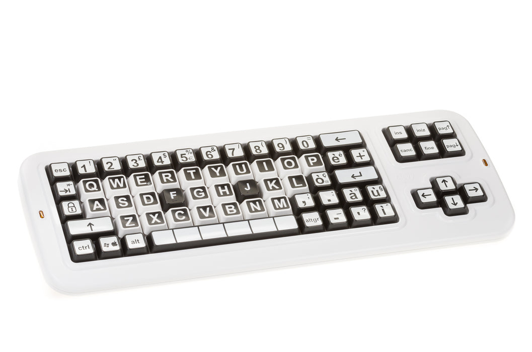Mechanical and solid spill proof Keyboard Contrast Keyboard