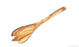 AramediA Wooden Cooking Utensil Olive Wood Fork - Handmade and Hand Carved By Bethlehem Artisans near the birthplace of Jesus (12.5" x 2.5" x 0.3")